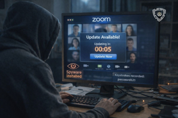Saxta Zoom görüşü: əməkdaşların kompüterlərinə gizli nəzarət proqramı quraşdırılır