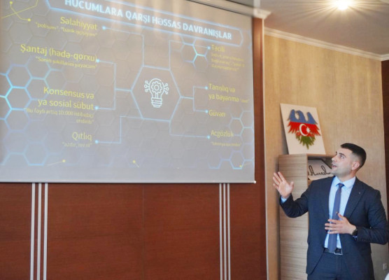 XRİTDX Neftçalada media savadlılığı və rəqəmsal təhlükəsizlik üzrə maarifləndirmə tədbiri həyata keçirib