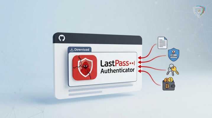 GitHub üzərindən saxta "LastPass Authenticator" tətbiqi vasitəsilə  "Rapuncel" adlı məlumat oğurlayan zərərli proqramı yayılır