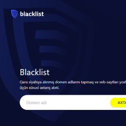 "Blacklist.gov.az" layihəsinin yeni təkmilləşdirilmiş və daha funksional versiyası istifadəyə verildi.